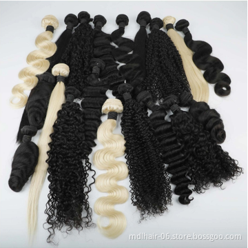 Wholesale 10A Mink Virgin Cuticle Aligned Hair Brazilian Human Hair Bundles Unprocessed Raw Virgin Hair Vendors